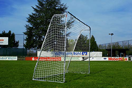 POWERSHOT Porta da Calcio 3 m x 2 m in Acciaio - può Rimanere installata Tutto L'Anno sul Vostro Campo! Resistente alle intemperie e al prolungato utilizzo!