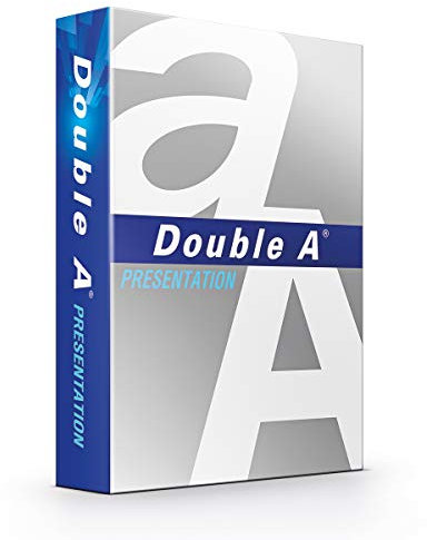 Double A Drucker-/ Kopierpapier Presentation: A4, 100 g/m², 500 Blatt, weiß