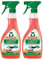 Frosch Grapefruit Fett-Entferner, gegen Fett & Eingebranntes, Fettlöser, Sprühflasche, für Küche, Grill und Ofen, 2er Pack (2 x 500 ml)