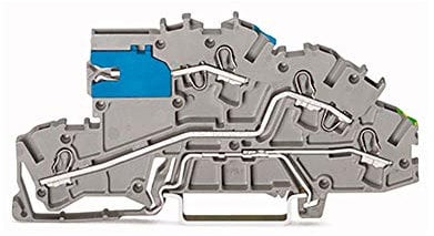 Wago 2003-7641 Installationsetagenklemme mit N-Trennschlitten, NT/L/PE 4 mm², 96 mm