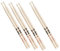 Vic Firth Bacchette per Batteria Serie American Classic 5A Hickory Americano Punta di Legno 4 x paia pacchetto di valore