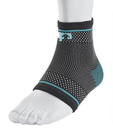 Ultimate Performance Ultimate Compression Elastic Ankle Support, X-large, Black/Blue