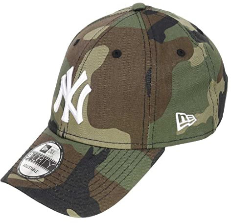 New Era New York Yankees MLB League Essential Camouflage 9Forty Cap - One-Size