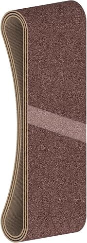 Bosch 3x PRO Paint on Wood and Hardwood X440 Sanding Belt for Sanders (for Paint on wood, Hardwood, 65 x 410 mm, Grit 120, Professional Accessory Belt Sander)
