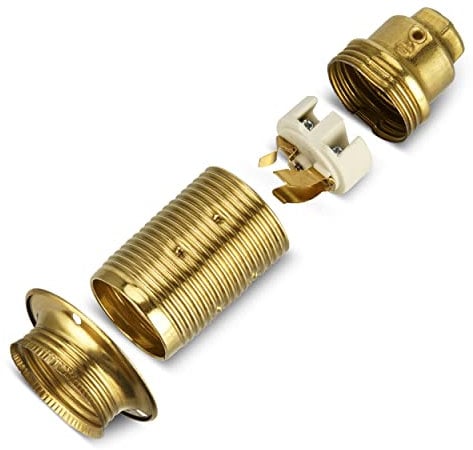 REV Fassung E14 – Lampenfassung für Glühlampen bis 60W, messing