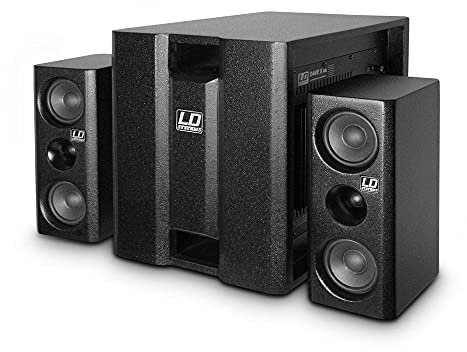 LD Systems LDDAVE8XS Dave Serie Multimedia System (20,3 cm (8 Zoll), 117 dB/mW, aktiv) schwarz