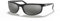 Ray-Ban Unisex Predator 2 Sonnenbrille, Schwarz (Gestell: Schwarz, Gläser: Polarized Grau Verspiegelt 601/W1), X-Large (Herstellergröße: 62)