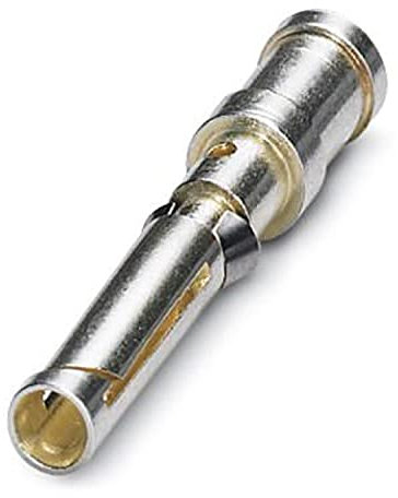 PHOENIX CONTACT CK1.6-ED-0.50BU AG Crimpkontakt, Gedreht, Buchse, 0.5mm²-0.5mm² Anschlussquerschnitt, AWG 20, 1.6mm Kontaktdurchmesser, 100 Stück