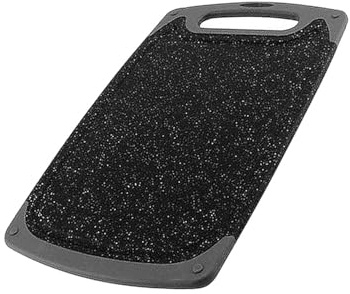 Cutting Board Plastic Granite Effect Double Side Non Slip Chopping Board 31x20cm