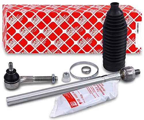 febi bilstein 39041 Spurstange mit Lenkmanschettensatz, 1 Stück | Kompatibel mit: CITROËN AX, C4 Coupe, C4 I, XANTIA, XANTIA Break, XM, XM, XM Break, XM Break, PEUGEOT 106 I, 106 II, 307