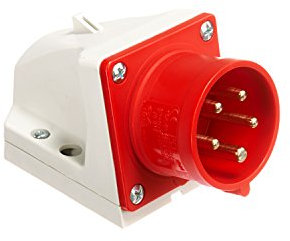 PC-Electric PCE5156 CEE-Wandgerätestecker 5polig 16A, 5 V