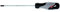 Bellota 662003100 destornillador plano boca vaciada 3100, Standard