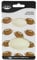 JEM Pop It Rugby Ball Shaped Mould for Cake Decorating, Set of 2, Large / Small sizes, Off-white