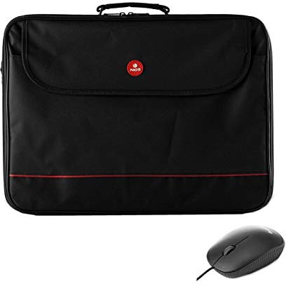 NGS AAOABT0473 Bolsa Portátil con Ratón, Organizer 16