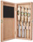 Kirschen 1190000 Solution au problème Ciseaux à bois en boîte à bois, Beige/Argent