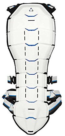 Revit! Tryonic Rückenprotektor See+, Farbe Weiss-blau, Größe S