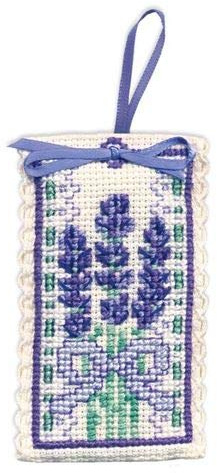 Textile Heritage Victorian Lavender Sachet Cross Stitch Kit
