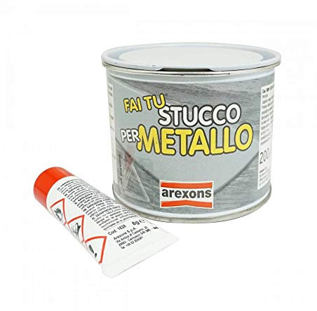 Arexons Mastic métal Aluminium avec durcisseur 200g