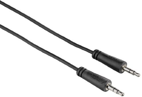 Hama 122307 Audio-Kabel, 0,75 m, Schwarz