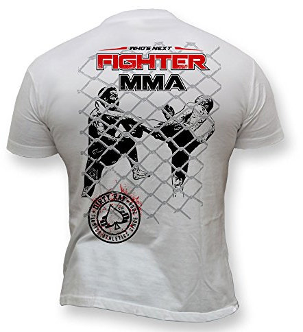 Dirty Ray Kampfsport MMA Fighter Who's Next Herren Kurzarm T-Shirt K62 (L)