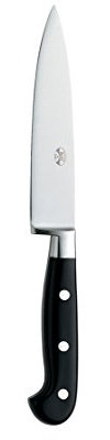 Coltellerie Berti Insieme Coltello Trinciante Da Verdure Forgiato Nero