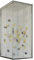 Cabine Douche 80x100 H198 Opaque mod. Evolution