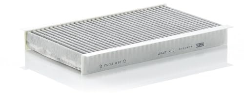 MANN-FILTER CUK 2747 Innenraumfilter/Kabinenluftfilter - Pollenfilter mit Aktivkohle - für Pkw + Transporter
