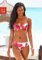 LASCANA Bügel-Bikini, weiß Top seitlich regulierbar