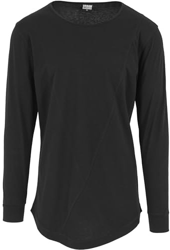 Urban Classics Herren Long Shaped Fashion L/S Tee