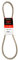MAXPOWER | Courroies 347591, renforcé au kevlar, 5/8'' x 46'' - 5L460 - longueur extérieure L(a) 1170 mm