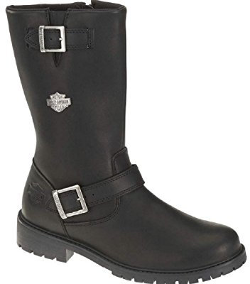 Harley-Davidson Randy Männer Boot schwarz EU44 Leder Biker, Rockabilly, Streetwear