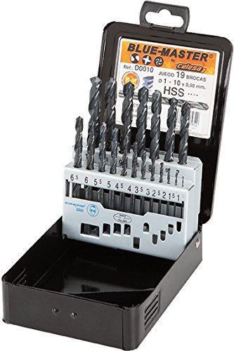 Blue-Master D0010 Juego de Brocas