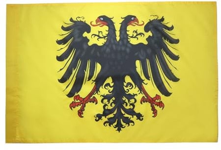 AZ FLAG Bandera del Sacro Imperio Romano GERMÁNICO 962-1806 90x60cm para Palo - Bandera Primer Reich 60 x 90 cm