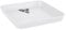 elho Loft Urban Untersetzer Eckig 28 - Untersetzer für Außen & Zubehör - Ø 27.5 x H 3.8 cm - Weiß/Weiss