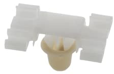 Gürtelclip für BMW Fahrzeuge, 9 mm, 6 Stück, weiß/beige