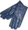 Butterme Luxury Ladies weichen Schaffell Lederhandschuhe mit Bowknot-Stich-Entwurf Fleece Futter 100% Leder Fäustlinge Marine