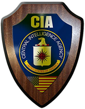 CIA Central Intelligence Agency Wappen Abzeichen Logo Ausland Wandschild #17091