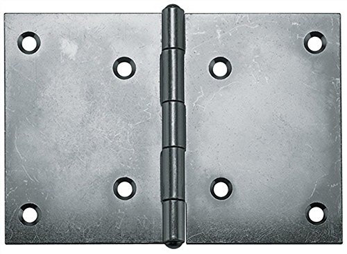 August Vormann, Innenausbau Scharnier, Breit, Edelstahl, 80 x 120 x 1.5 mm, Matt, 48543