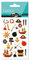 Maildor 560505C Packung mit Stickers Cooky 3D, 1 Bogen, 7,5 x 12 cm, ideal zum Dekorieren, Sammeln oder Verschenken, 1 Pack, Piraten