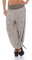 Malito - Damen Haremshose mit Orient Print - Pumphose aus Baumwolle - Stoffhose zum Tanzen, Chillen & Yoga - Aladinhose 8580 (Fango)