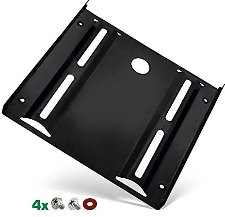 InLine 39950S HDD-/SSD-Einbaurahmen, 2,5 auf 3,5, mit Einbauschrauben, schwarz