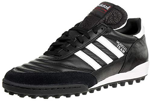 adidas Unisex-Erwachsene Mundial Team Fußballschuhe, Schwarz (Black/Running White Ftw/Red), 38 EU