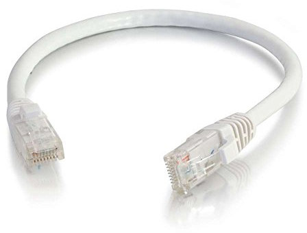 C2G 2m Cat6 Booted Unshielded (UTP) Network Patch Cable - White