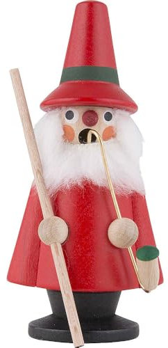 Christian Ulbricht Räuchermann Mini Wichtel rot 10cm Erzgebirge