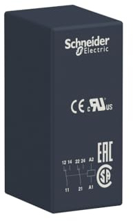 Schneider Electric RSB2A080B7 Relay 8A 24V, Int Relay 8A 2 C/O 24Vac