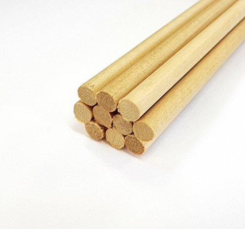 Madera tacos 5 x 450 mm Pack de 10