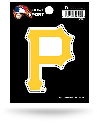 Unbekannt MLB kurz Sport Aufkleber, gelb