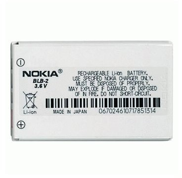 NOKIA 7650/5210/6510 BLB2 original Handy Akku LI-ION 650 mAh