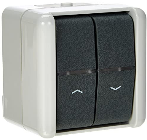 Jung 809VW Jalousie-Wippschalter Schalter, 1-polig