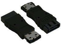 InLine eSATA auf SATA Adapter - eSATA Stecker an SATA Buchse, 27502